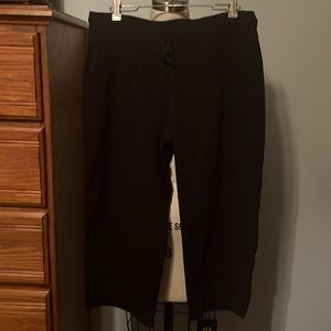 Athletic Works black Capri sweat pants